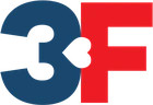 Faglig Fælles A-kasse (3F) logo